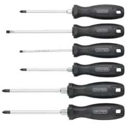 Hard Grip Screwdriver Set (6 Piece)