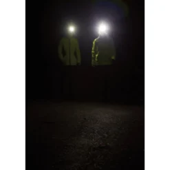 Headband with USB Rechargeable LED Torch, 1W, Black, One Size