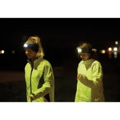 Headband with USB Rechargeable LED Torch, 1W, Blue, One Size