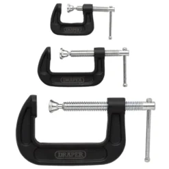 Heavy Duty G-Clamp Set (3 Piece)