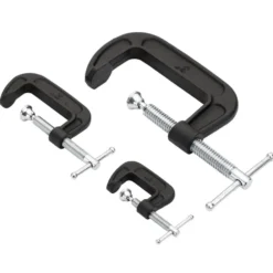 Heavy Duty G-Clamp Set (3 Piece)