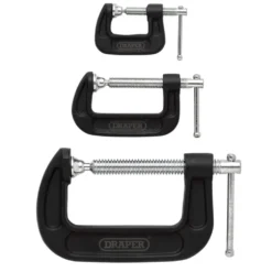 Heavy Duty G-Clamp Set (3 Piece)