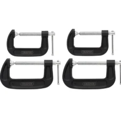 Heavy Duty G-Clamp Set (4 Piece)