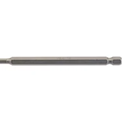 Hexagonal Insert Bit, 4mm, 1/4