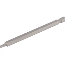 Hexagonal Insert Bit, 3mm, 1/4" Hex, 100mm Long (Pack of 1)