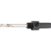 Hex. Shank Holesaw Arbor with HSS Pilot Drill for 14 - 30mm Holesaws, 7/16" Thread