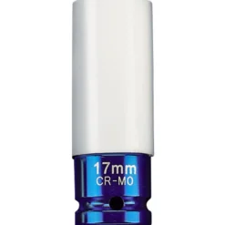 HI-TORQ® Wheel Nut Socket for Alloy Wheels, 1/2" Sq. Dr. (17mm)