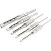 Hollow Square Mortice Chisel and Bit Set (5 Piece)