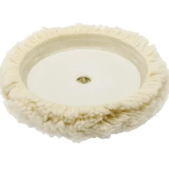 Hook & Loop Backed Lambswool Polishing Bonnet, 180mm
