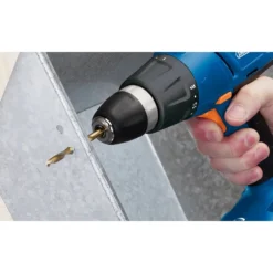 HSS Titanium Nitride Coated Drill Bit Set (15 Piece)