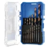 HSS Turbo Titanium Drill Bit Set (15 Piece)