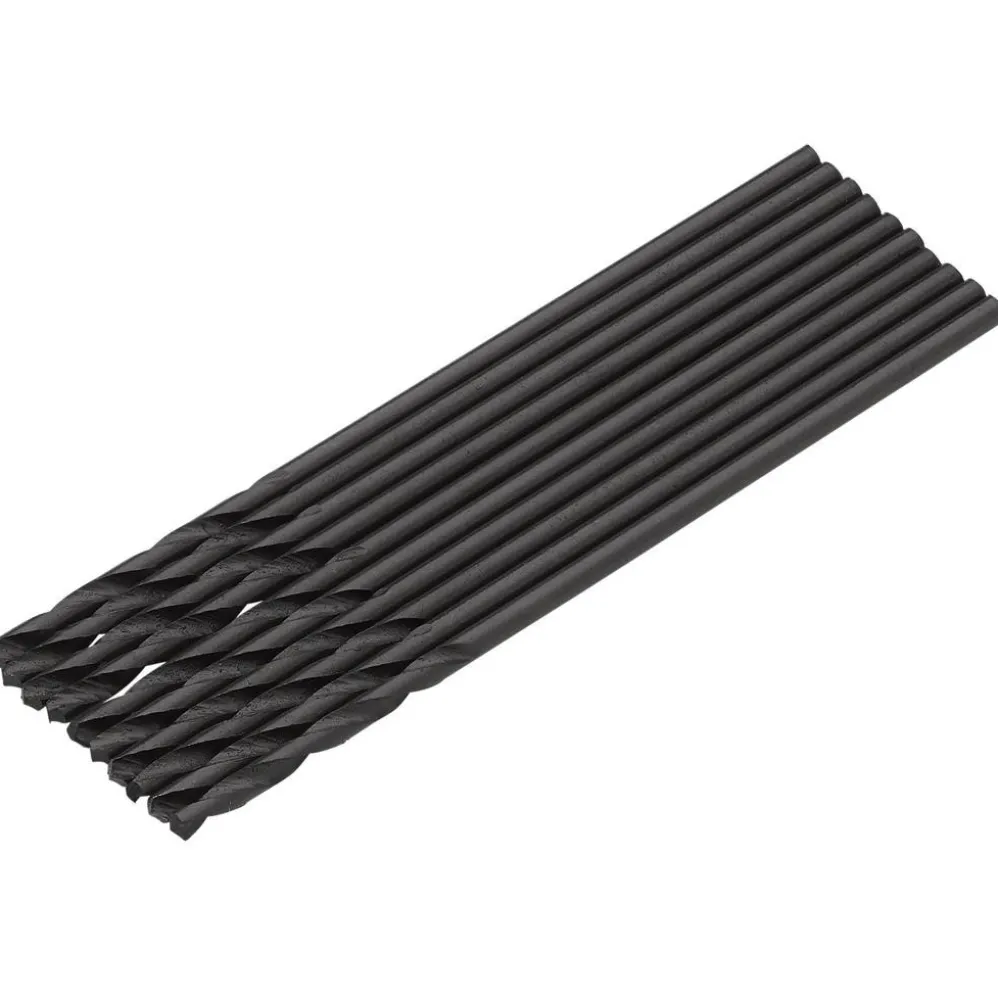 HSS Twist Drill Bits, 1.0 x 35mm (Pack of 10)