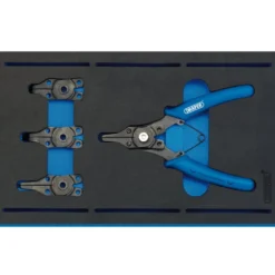 Interchangeable Circlip Plier Set in 1/4 Drawer EVA Insert Tray (5 Piece)