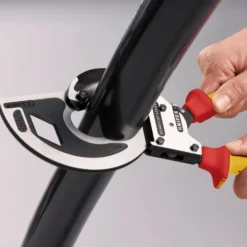 KNIPEX 95 36 320 Cable Cutter (ratchet principle, 3-stage) insulated with multi-component grips, VDE-tested black atramentized, 320mm
