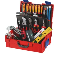 KNIPEX 00 21 19 LB S L-BOXX® Plumbing Tool Kit, 52 Parts, 357mm