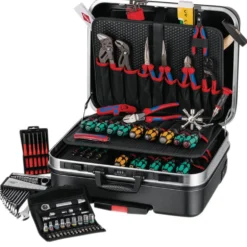 KNIPEX 00 21 06 M Tool Case “BIG Basic Move” Mechanic, 90 Parts