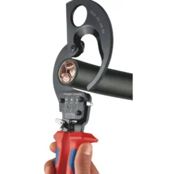 KNIPEX 95 31 280 Ratchet Action Cable Cutter, 280mm