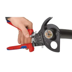 KNIPEX 95 31 280 Ratchet Action Cable Cutter, 280mm