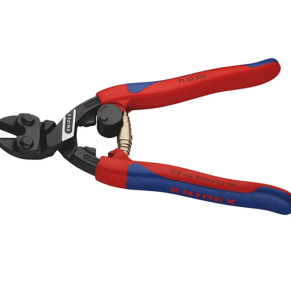 KNIPEX 71 22 200 SB CoBolt® Compact Bolt Cutters, 200mm