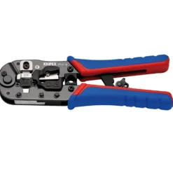 KNIPEX 97 51 13 SB Crimping Pliers for RJ45 Western plugs, 190mm