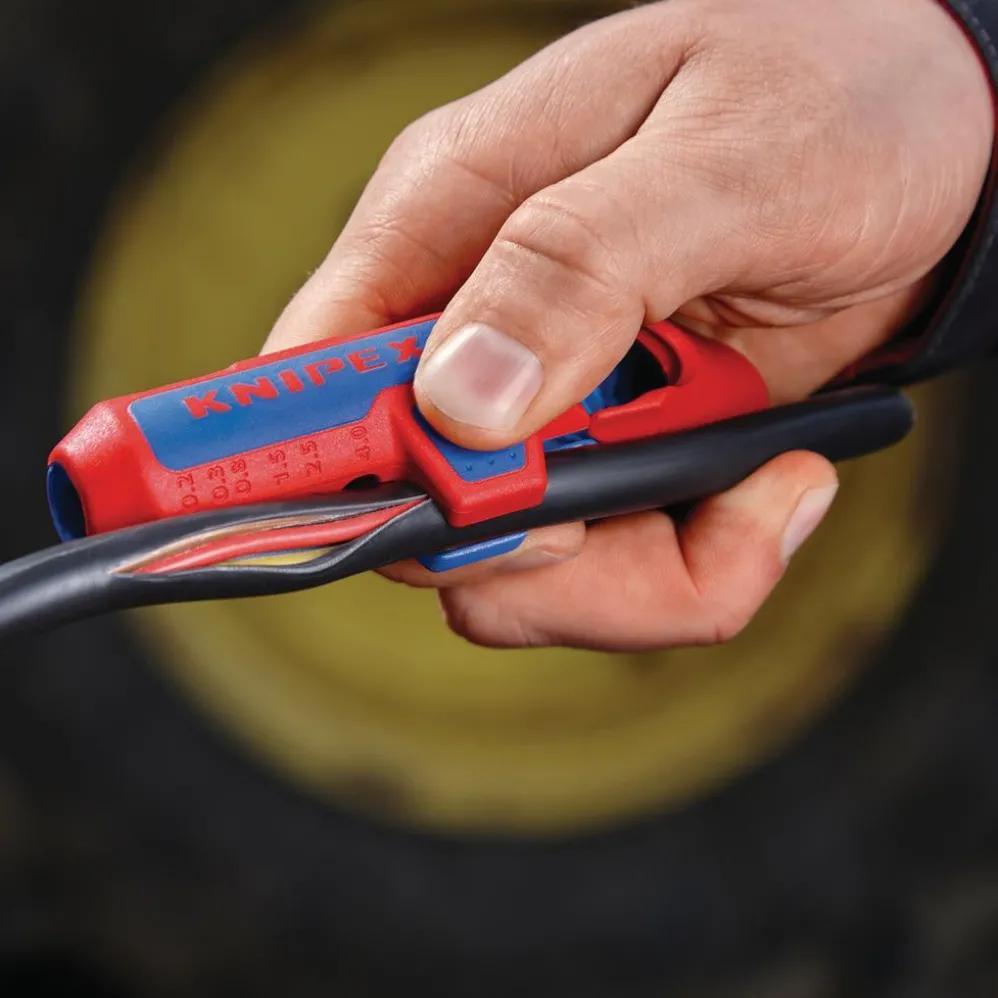 KNIPEX 16 95 03 SB ErgoStrip® PV Stripping Tool, 135mm