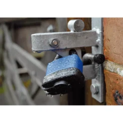 Laminated Steel Padlock and 2 Keys with Hardened Steel Shackle and Bumper, 54mm