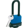 Laminated Steel Padlock with Extra Long Shackle, 45mm