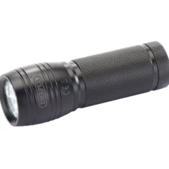 LED Aluminium Hand Torch, 5W, 45 Lumens, 3 x AAA Batteries Required