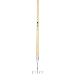 Long Handled Steel Narrow Rake