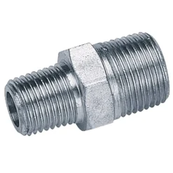 3/8" Male to 1/4" BSP Male Taper Reducing Union (Sold Loose)