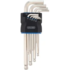 Metric Long Arm Ball End Hex Key Set (9 Piece)