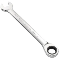 Metric Ratcheting Combination Spanner, 22mm