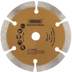 89mm Diamond Blade for Draper Storm Force® Mini Plunge Saw