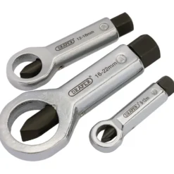Nut Splitter Set, 9 - 22mm (3 Piece)