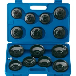 Oil Filter Cup Socket Set, 3/8" Sq. Dr. (15 Piece)