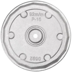 Oil Filter Wrench, 3/8" Sq. Dr., 92mm/15 Flutes
