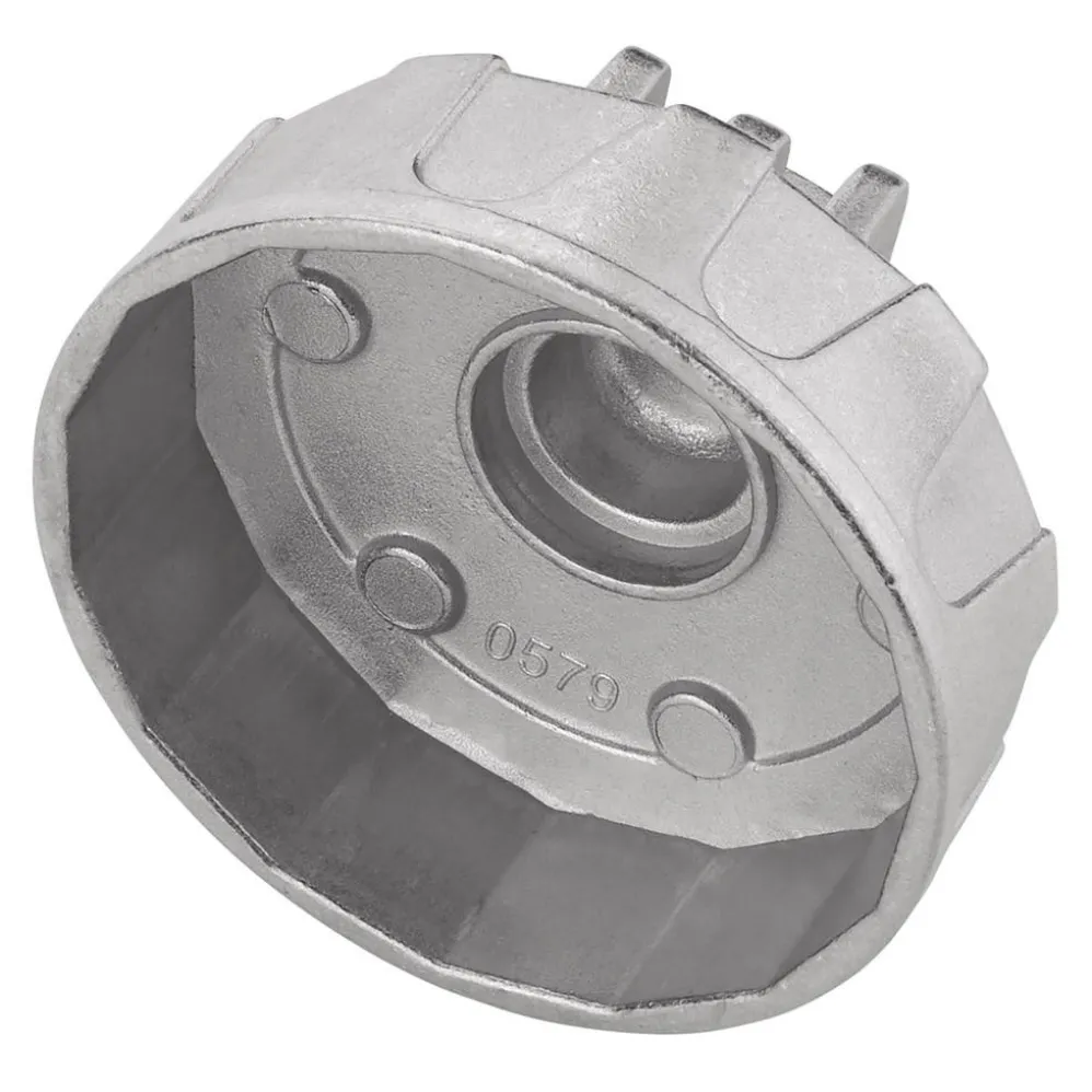 Oil Filter Wrench, 3/8" Sq. Dr., 79mm/15 Flutes