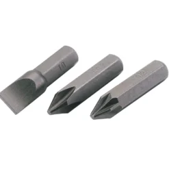 Plain Slot Impact Screwdriver Bit, 10mm