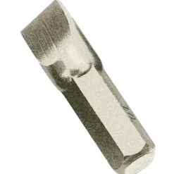 Plain Slot Impact Screwdriver Bit, 10mm
