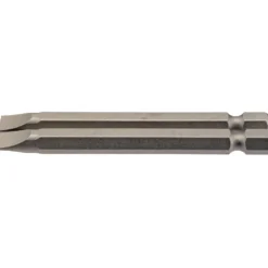 Plain Slot Insert Bit, 6.5mm, 1/4" Hex, 75mm Long (Pack of 2)