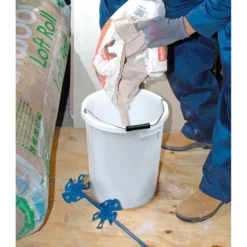 Plasterers Mixing Bucket, 28L, White