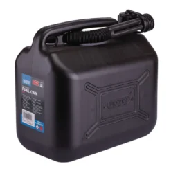 Plastic Fuel Can, 10L, Black