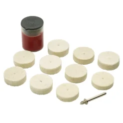 Polishing Wheels Set for D20 Engraver/Grinder (12 Piece)