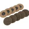 Polycarbide Abrasive Pads, 75mm, Coarse (Pack of 10)