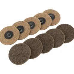 Polycarbide Abrasive Pads, 75mm, Coarse (Pack of 10)