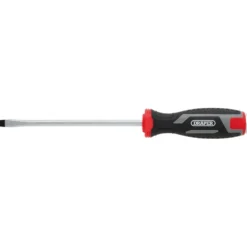 Pound Thru Slotted Soft Grip Screwdriver, SL6.5 x 150mm