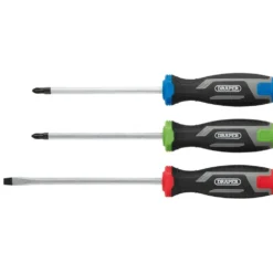 Pound Thru Soft Grip Screwdriver Set (3 Piece)