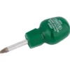 PZ Type Cabinet Pattern Chubby Screwdriver, No.2 x 38mm (Sold Loose)