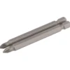 PZ Type Insert Bit, 1/4" Hex, 75mm Long, No.1 (Pack of 2)