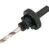 Quick Release Hex. Shank Holesaw Arbor with HSS Pilot Drill for Holesaws 32 - 210mm, 7/16" Thread